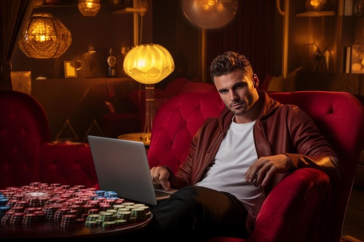 Antarmuka aplikasi slotku menampilkan sportsbook, live-dealer, dan slot games